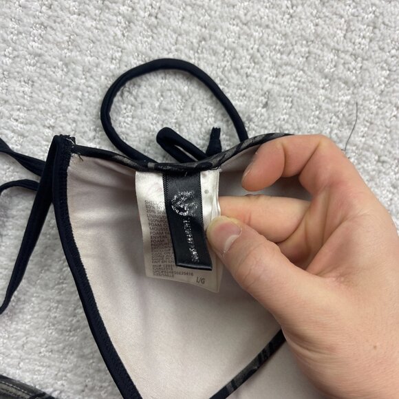 Y2K Sons Of Anarchy Women’s Skull Reaper Biker Bikini Set Sz L Black Goth Emo - Picture 8 of 14